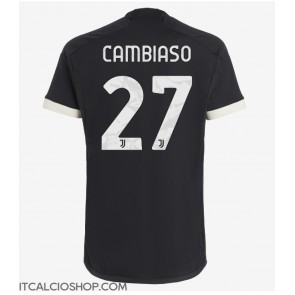 Juventus Andrea Cambiaso #27 Terza Maglia 2023-24 Manica Corta